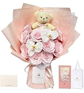 Amazon｜Fiorifiore 母の日 ソープフラワー 花束 かわいいくま入り
