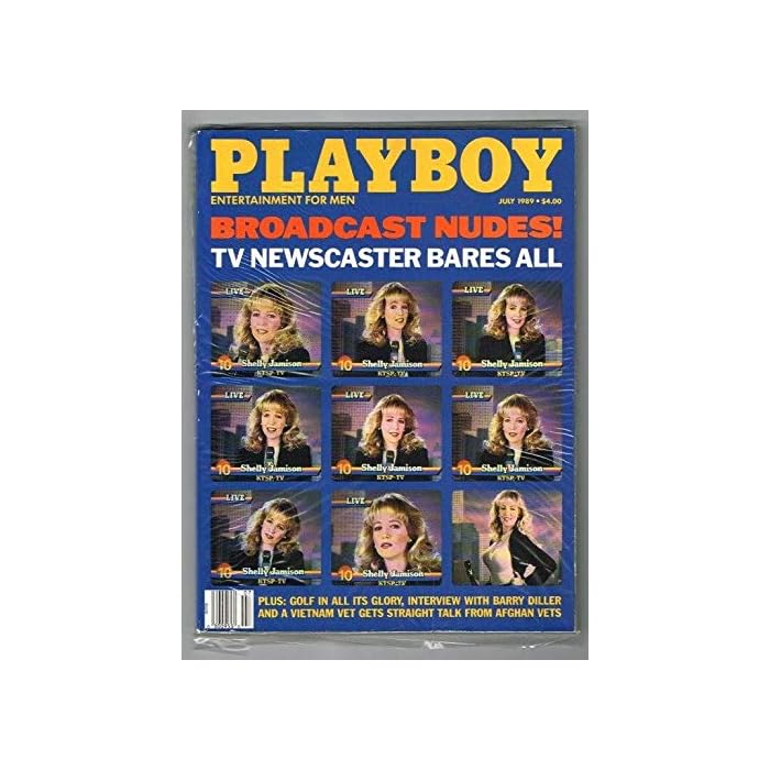 Buy PLAYBOY MAGAZINE July 1989 Mbox2411 Broadcast Nudes TV Newscaster