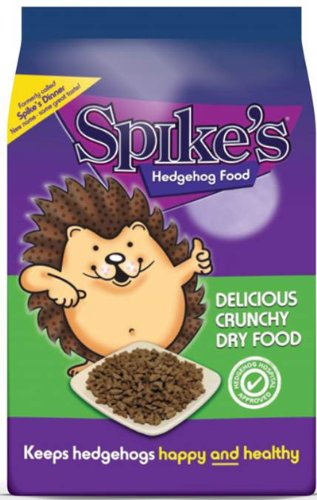 Spike’s | Hedgehog Food, Delicious Crunchy Dry | High in Fibre, with Fresh Chicken | Suitable for Adults & Hoglets | Made in the UK (650g)