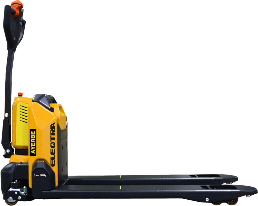 Transpaleta Eléctrica ELEQTRA 2000 kg con Batería de Litio 48V Palas 1150 x 540 mm Uso Profesional