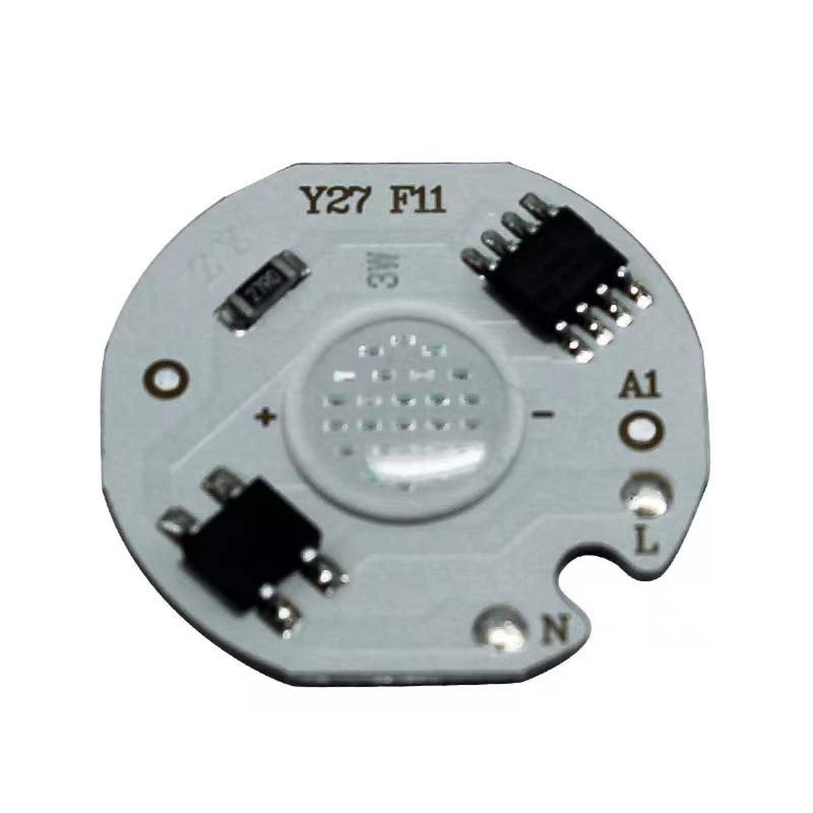 10Pcs LED COB LED Chips AC 220V Matrix Beads Smart IC No Need Driver For DIY Downlight Spotlight Floodlight Lamp,Y27 Blue,5W — image 1