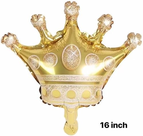 Miniatura 3 de Juego de globos de corona roja número 3 de 40 pulgadas globos de 3er cumpleaños para niñas decoraciones de fiesta de 3er cumpleaños Número 3