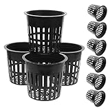 Pots de pépinière : le panier de plantation convient à les légumes et plantes, ce qui est pratique à utiliser, pots en filet