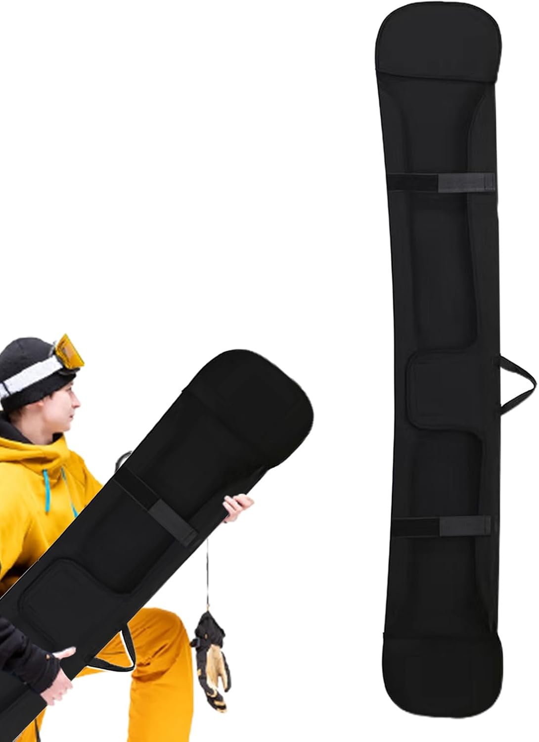 Surf Board Covers | Waterproof Elastic Diving Cloth Snowboard Bag | Portable Protective Soft Surfing Supplies, Board Storage Bags for, Boots, Clothes, Gear