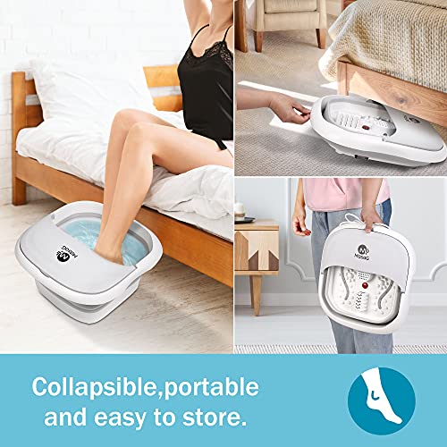 Masajeador de spa para pies plegable y portátil miniatura 2