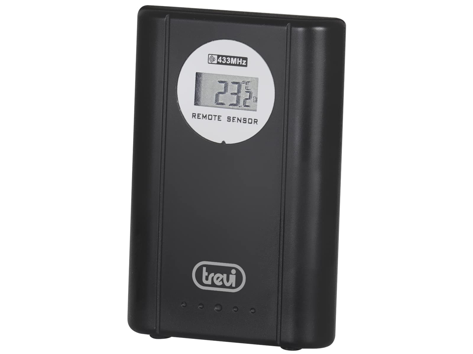 Trevi OM 3560 RC Orologio Digitale da Parete Radiocontrollato con Sensore Esterno, Sveglia Programmabile, Calendario, Termometro
