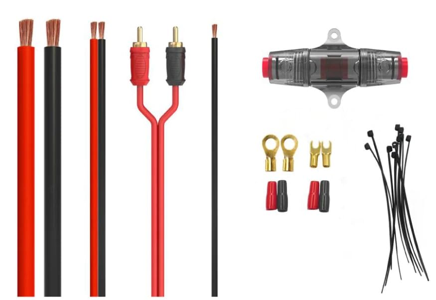 Image of NAKAMICHI NK-WK14 4GA Wiring Kit For car Audio System