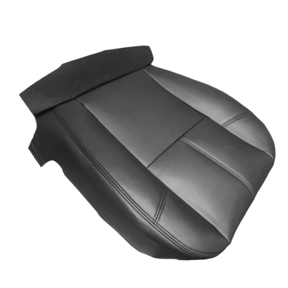 Funda de Asiento de Cuero para la Parte Inferior del Conductor y Pasajero Compatible con Silverado 2007-2014