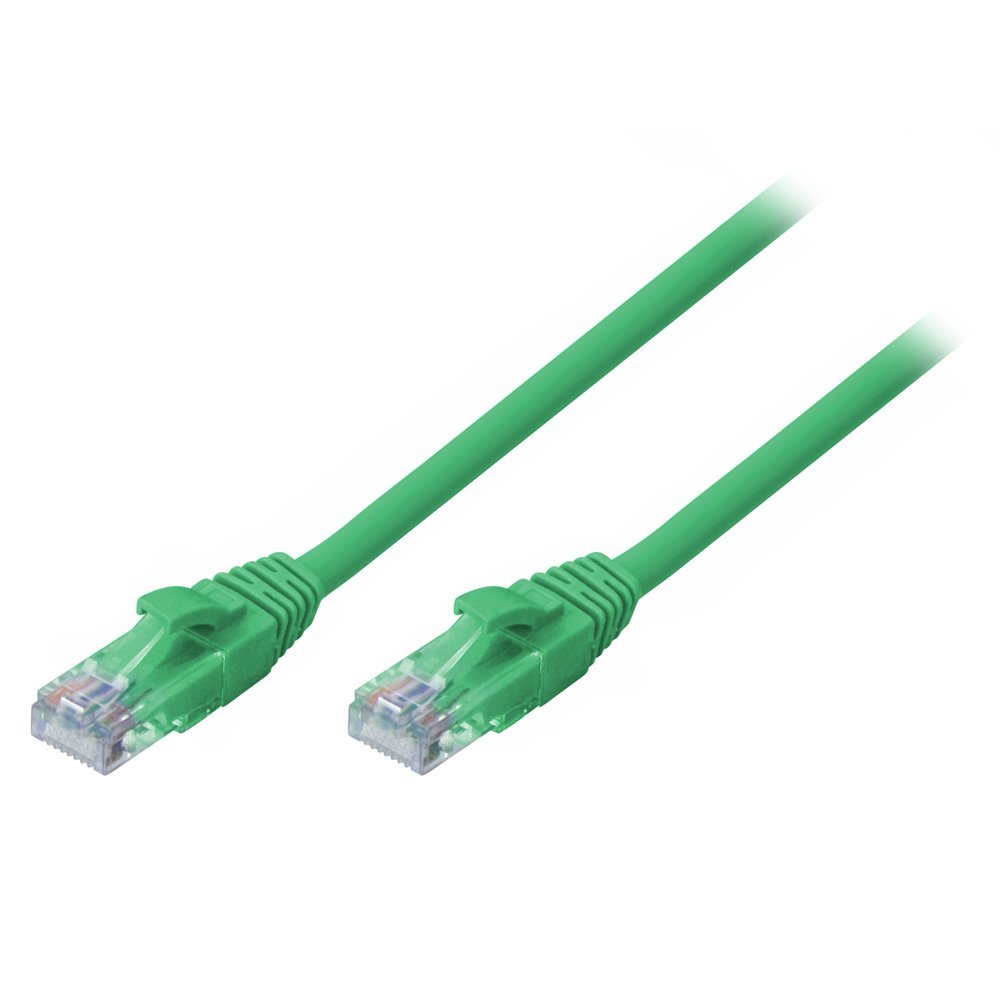 LINDY Cat-6 Patch-Kabel 1 m, grün — RJ-45 (M) zu RJ-45 (M), UTP, geformt