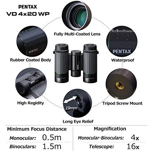 Pentax VD 4x20 WP jumelle Neuf - vue 8