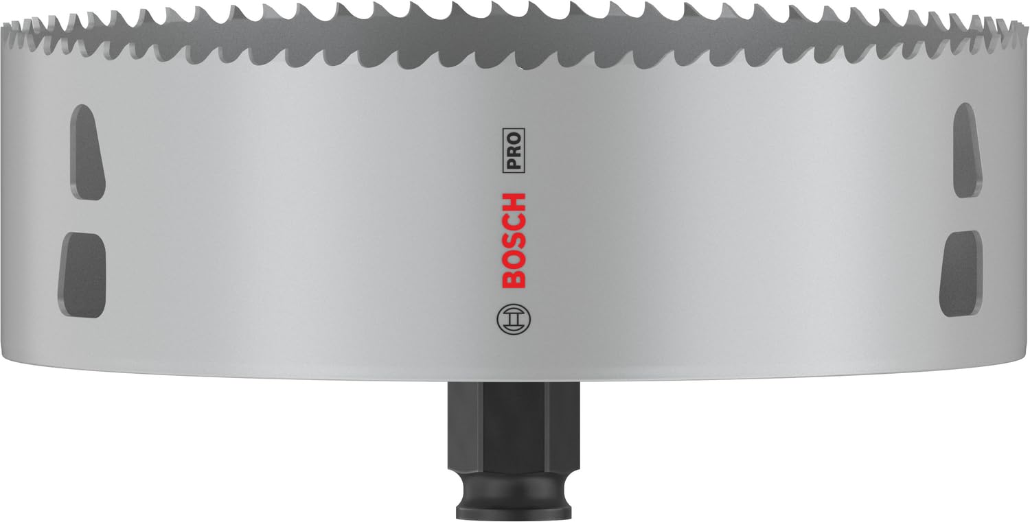Bosch Bosch 1x PRO Multi Material Power Change Plus Hole Saw (for Softwood, Drywall, Ø 152 mm, Professional Accessory Rotary Drill/Dri