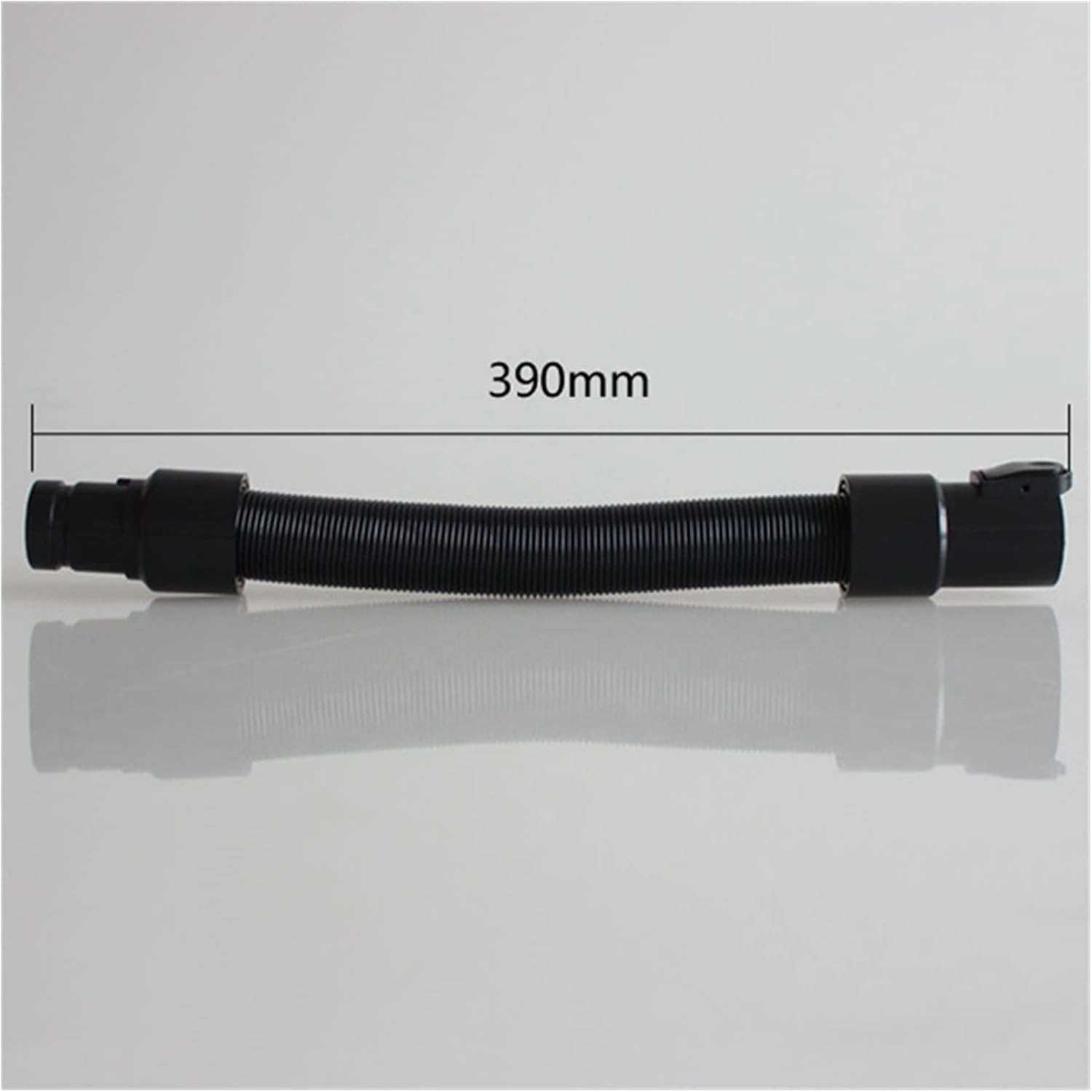 Vacuum Cleaner Accessories, Telescopic Hose, Vacuum Hose Connection Fit for Proscenic I9 Moosoo K17 Hoover Parts and Accessories (Color : Black)