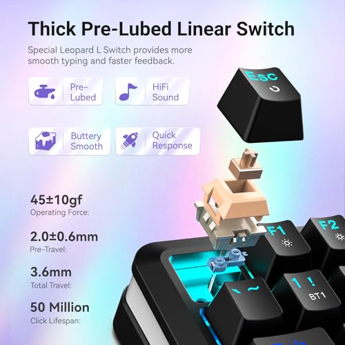 Tastiera da gaming meccanica K708 - Tastiera gaming - Immagine 3