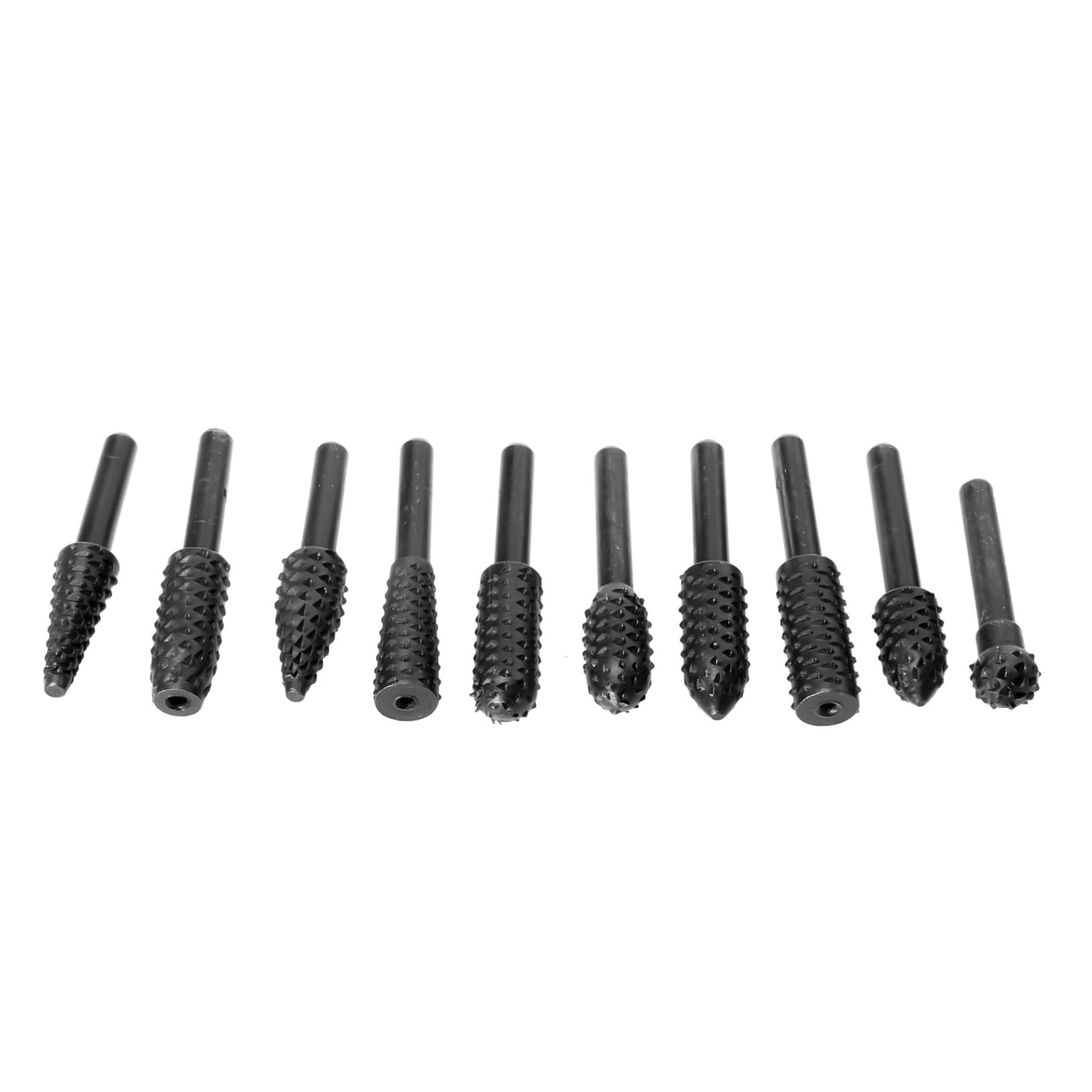ABOOFAN Electric Rotary File Head High Efficiency Wood Carving File Set for Grinding