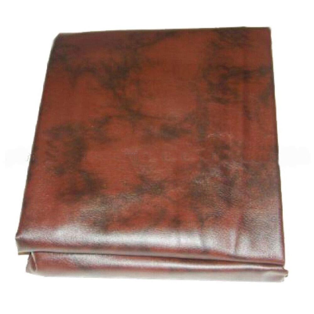 Galapagoz Leatherette Table Billiard Pool Table Cover Heavy Duty Fitted Burgundy 8 ft Foot USA