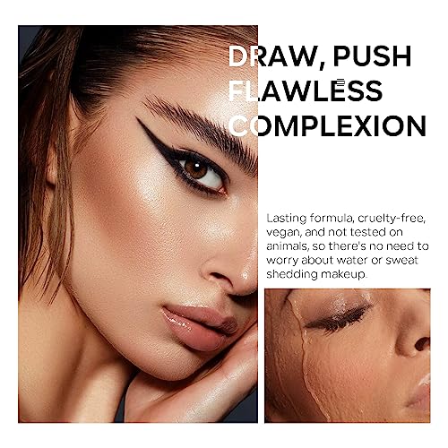 Contouring-Stift Kyda mit 6 Farben 2 in 1 Highlighter und Kontur Stift