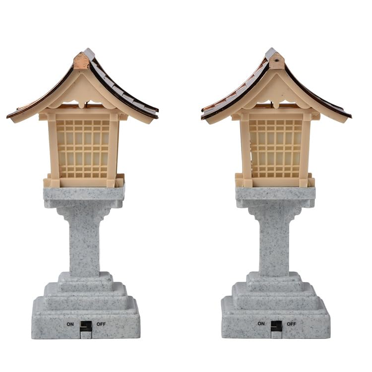 Amazon | LED乾電池式 神前灯篭 パチッパチッ （乾電池付） 1対入