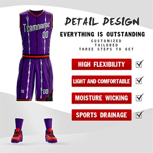 image for KXK Custom Basketball Jersey and Short - Men Jersey Shirts Basketball 