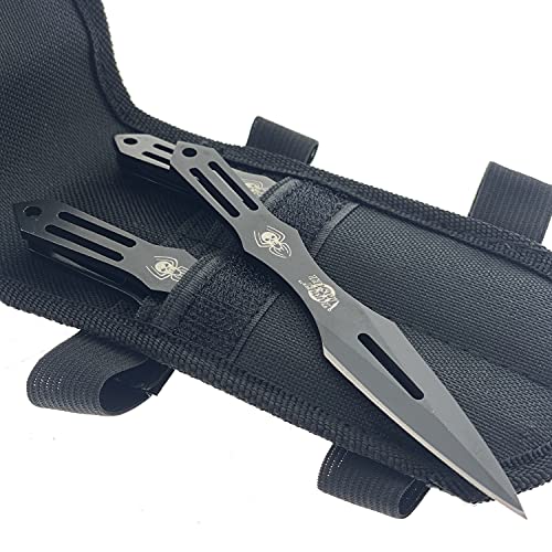 PS Target Master 6 Pcs 5.5 Inches Black Widows Spider Throwing Knife Set - Thumbnail 6
