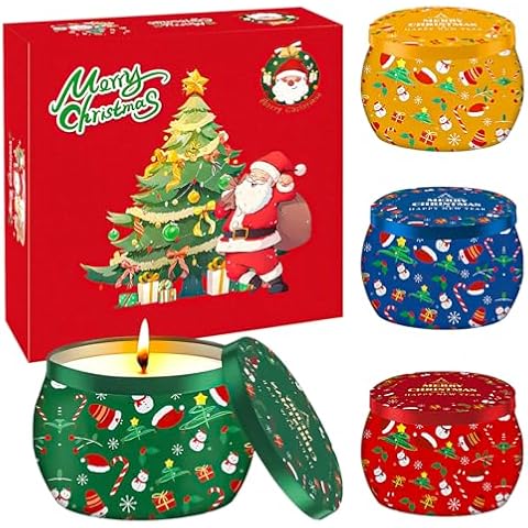MORAINJAY Christmas Scented Candles Gift Set Cover