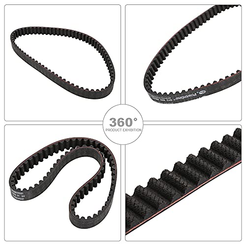 Motorbike Belt Drive E-Bike Transmissie Drive Riem Zwart Aandrijfriem Premium Aandrijfriem Vervanging Voor Sur-Ron 560-8M Elektrische Crossmotor - Image 3