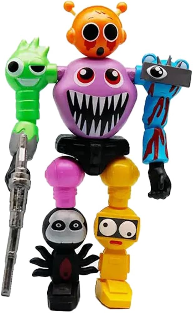 スパンキー　フィギュア　3体セット sprunki incredibox スプランキー 大型フィギュア 3点セット まとめ