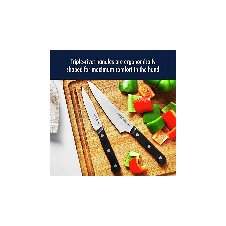 HENCKELS-Solution-Razor-Sharp-20-pc-Self-Sharpening-Knife-Set-German-Engineered-Informed-by-100-Years-of-Mastery-Chefs-Knife HENCKELS Solution Razor-Sharp 20-pc Self Sharpening Knife Block Set, Chef Knife, Bread Knife, Steak Knife, German Engineered Informed by 100+ Years of Mastery, Stainless Steel