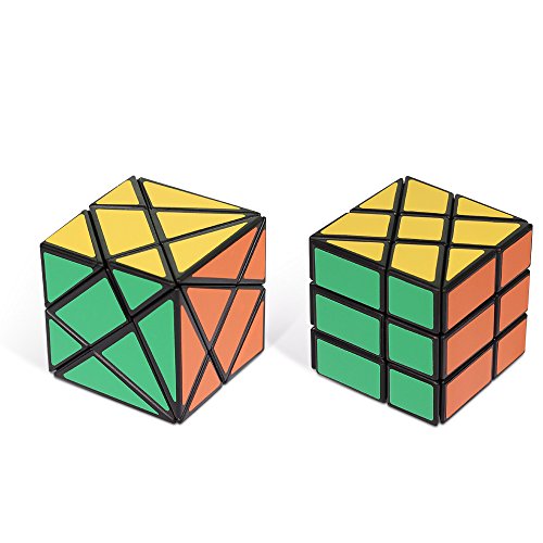 NYKKOLA Fluctuation Angle and Wheel Puzzle Cube Collection, Black