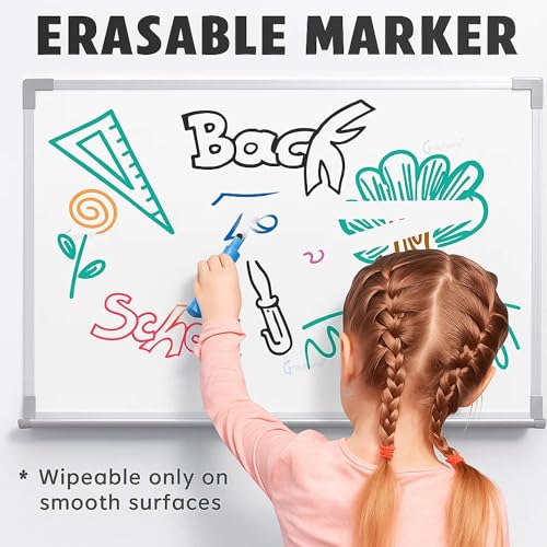 Image of GRAPHENE Magic Doodle Making Water Erasable Markers Floating Ink Pen Set, Magical Water Painting Sketch Pens Whiteboard Marker for Kids, Children Art (Multicolor, 8 Count (Pack of 1))