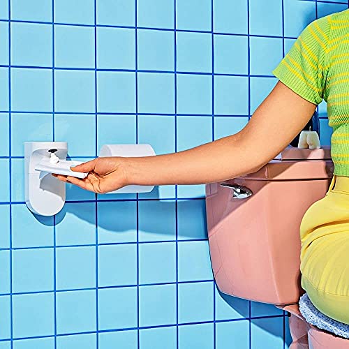 Fohm | Touchless Toilet Paper Foam Dispenser Bathroom Kit - Turn Your Toilet Paper Into Flushable Wipes | Mounts To Your Wall | Great For Sensitive Skin | Plumbing And Septic Safe #TOP2