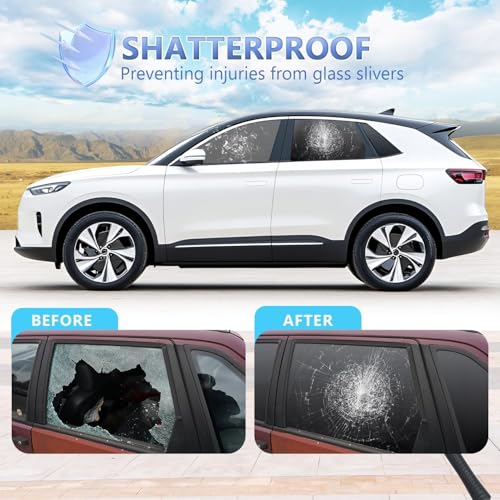 Image of Window Tint Film for Cars, Ceramic Window Tints, Blocks 99% UV & IR Rays, Heat Resistant Anti Glare Film for Windshield, Scratch Resistant Sun Shade Auto Tint Roll (35% VLT, 20in x 10ft)