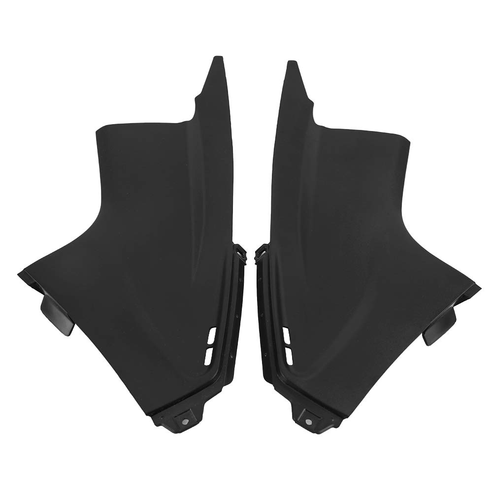 Parapolvere ad aria compressa,1 paio Parafango copri-polvere nero, parte per YZFR6 YZF-R6 2003-2005