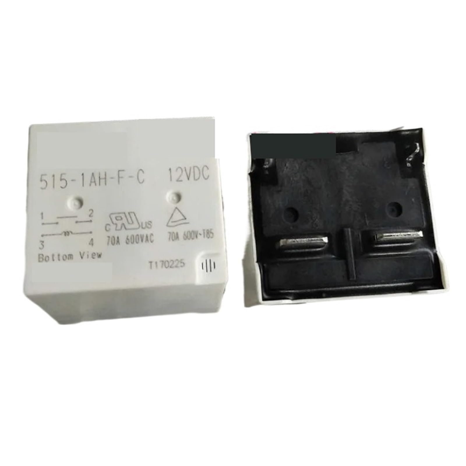Relais de forte puissance 70A 12VDC modèle 515-1AH-F-C pour circuit imprimé automobile