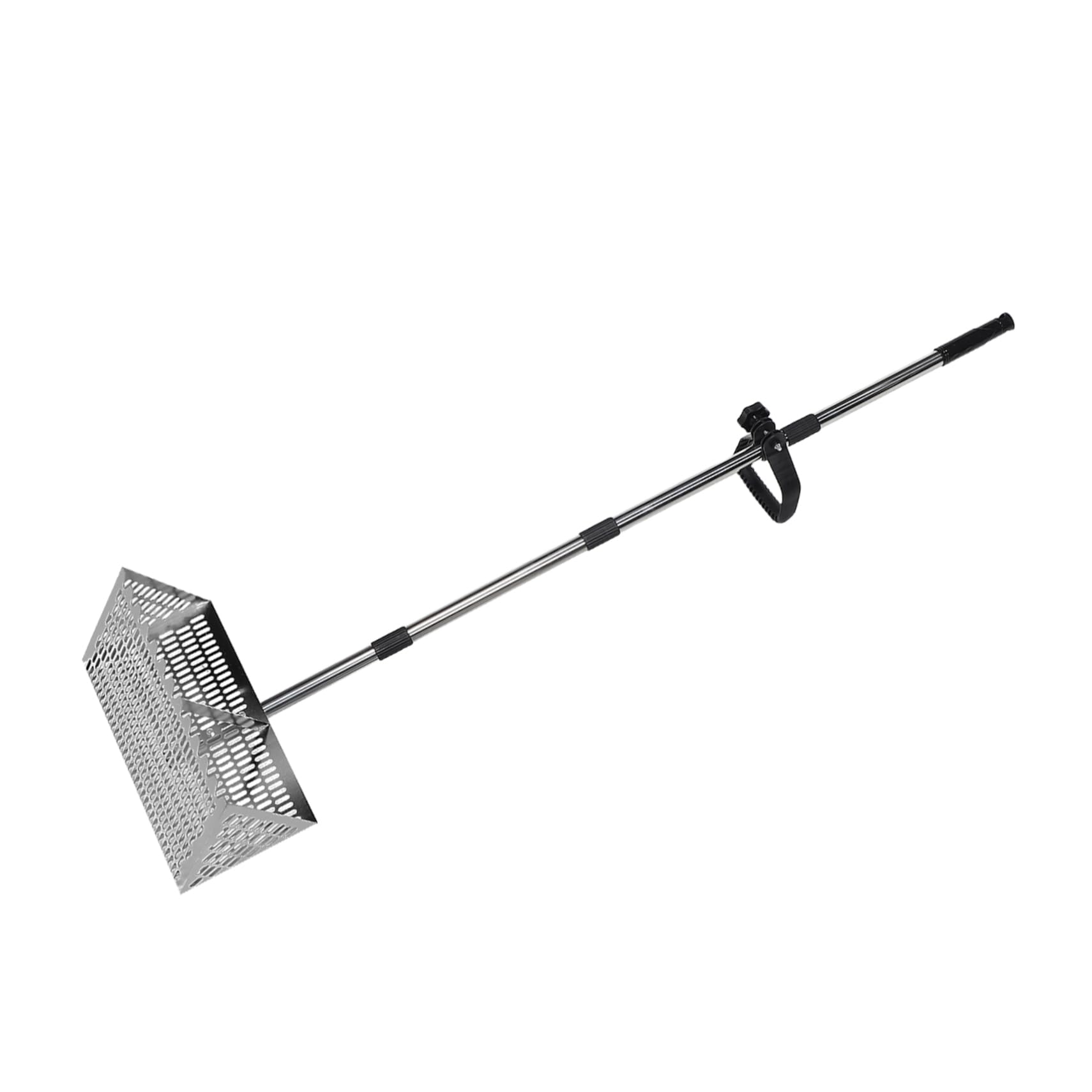 BESTonZON Tamiz De Pala Playa Pala Metálica De Acero Al Carbono Tamiz De Playa para Recolectar Conchas Manual para Filtrar Arena Verano