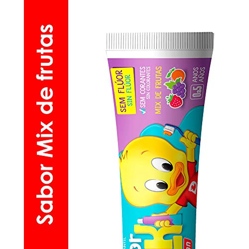 Dentalclean Gel Dental Infantil Dr. Duck 50g Sem Flúor