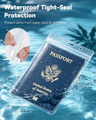 Uniclife 3 Pack Passport Holders