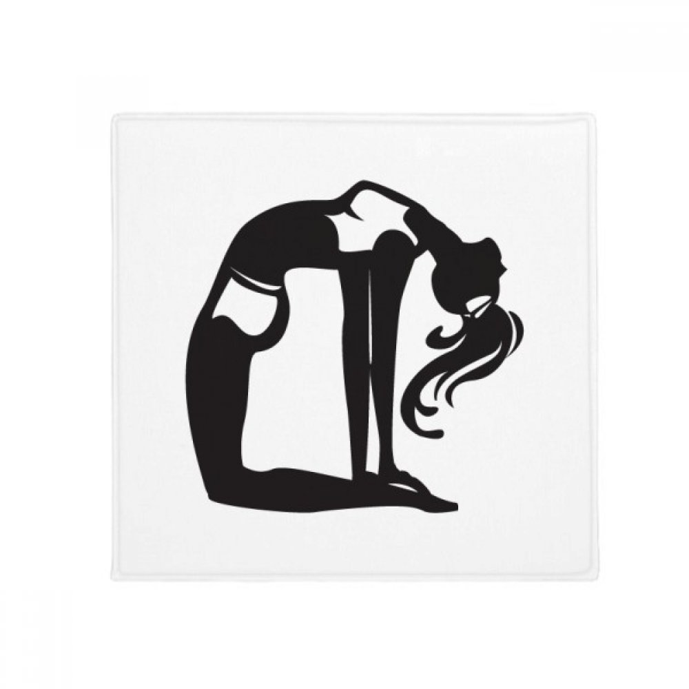 Fille de yoga étirement tapis cadeau bien-être pour la maison 80cm