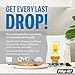 Flip-It! 2-Pack Premium Bottle Emptying Kit – No more wasted product - Fits most plastic bottles – Get out every drop of Shampoos, Lotions, & More – 2 Base Caps, 6 Adapters – Pastel Color Edition