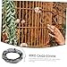 POPETPOP Birdcage Cover Netting Mesh Cage Protector for Parrots Breathable Nylon Material to Prevent Fit for Bird Cages