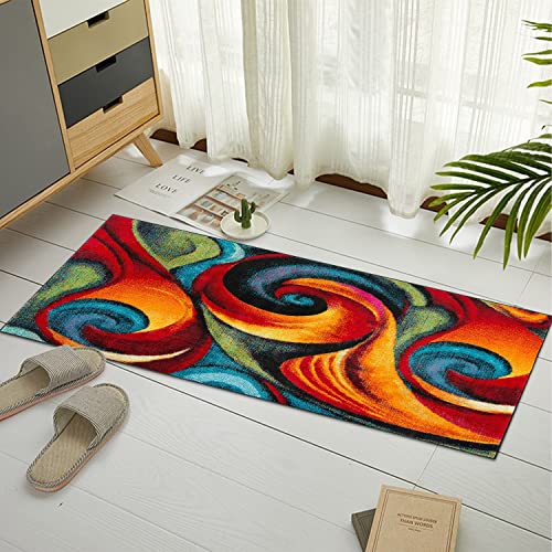 Tapete decorativo moderno geométrico Sevilla 60x150 cm miniatura 4