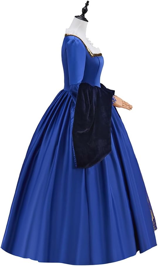 Anne Boleyn Dress Tudor Queen Cosplay Costume Renaissance Dress Elizabethan Ball Gown - Image 3