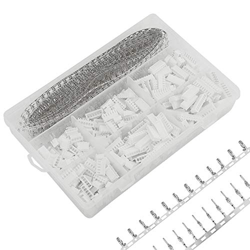 Xingyheng 1220Pcs 2.54Mm 2 3 4 5 6 7 8 9 Pin Housing (And Pin Pedestal Housing) Kit And Male / Female Pin Header Terminals Connector Adapter Plug Set Compatible With Jst Xhp #TOP1