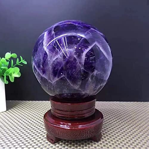 Amazon.co.jp: 天然水晶の原石 1pc 天然アメジスト石水晶玉紫水晶玉