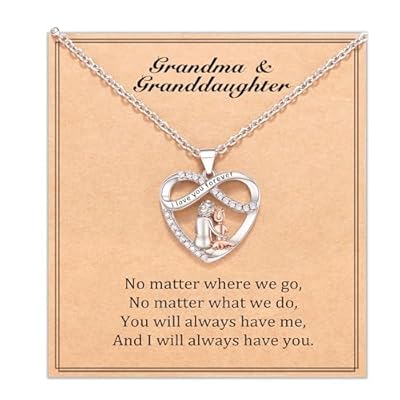 Infinity Heart Pendant Jewelry for Grandma and Jamaica Ubuy