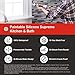 GE Supreme Paintable Silicone Caulk for Kitchen & Bathroom, White, 9.5 fl oz Cartridge, 1 Pack - 100% Waterproof Silicone Sealant, 7X Stronger Adhesion, Shrink & Crack Proof