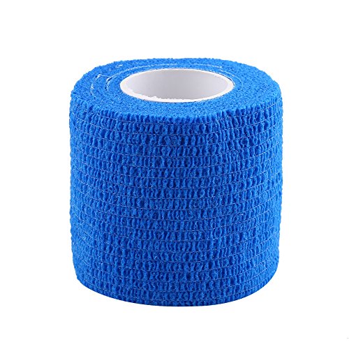 VGEBY1 Sports Bandage, 5 Rolls Self-Adherent Tape Breathable Non-Slip Wrist Ankle Support for Sports Injury Prevention - Image 2
