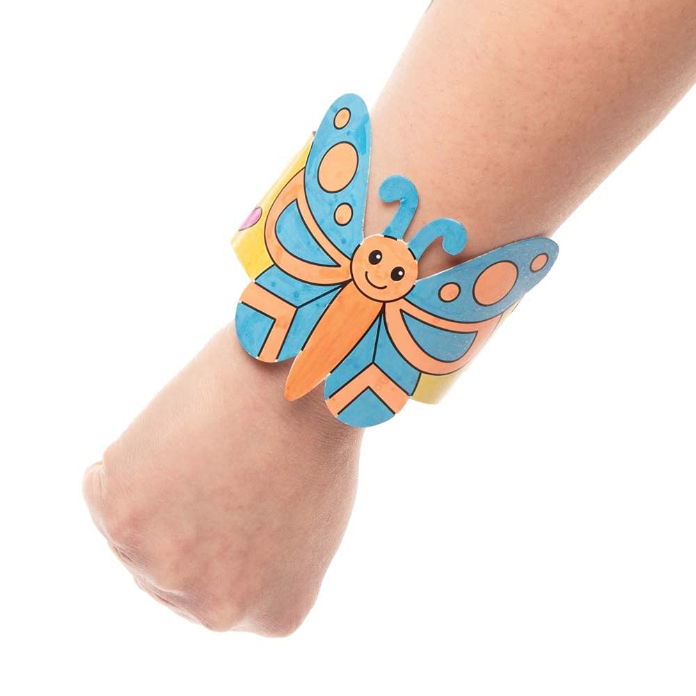 12 Braccialetti A Farfalla Regolabili Per Bambina – Braccialetti Dell’Amicizia Intrecciati A Mano, Con Perline, Per Compleanni E Feste