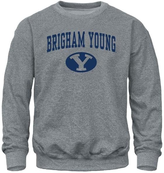 Barnesmith Crewneck Sweatshirt for College, Heritage Logo, Adult Unisex