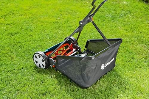 GARDENA (4018) Classic 16" Reel Lawn Mower with 5 Blades. The Lawn Mower for Everyday use with No Gas, No Electricity Makes Mowing a Breeze. Best Yard Tools You can own. - Thumbnail 5