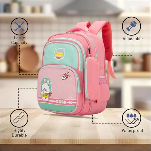Image of Tinytot 22 Litre 17-Inch Waterproof Large School Bag for Boys & Girls, Kids School Bag, School Backpack for Girls and Boys, for Kids, Ideal for Children